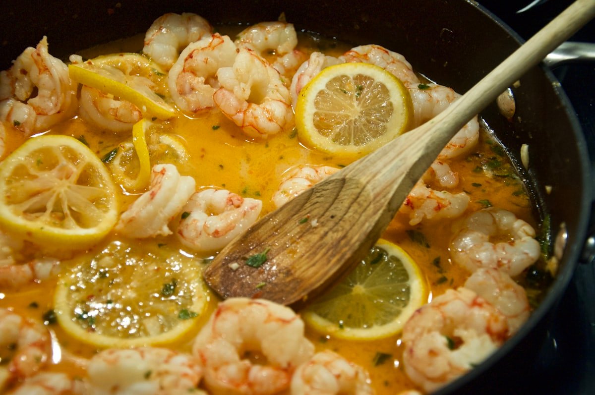 Caldo de camarón en La Barca
